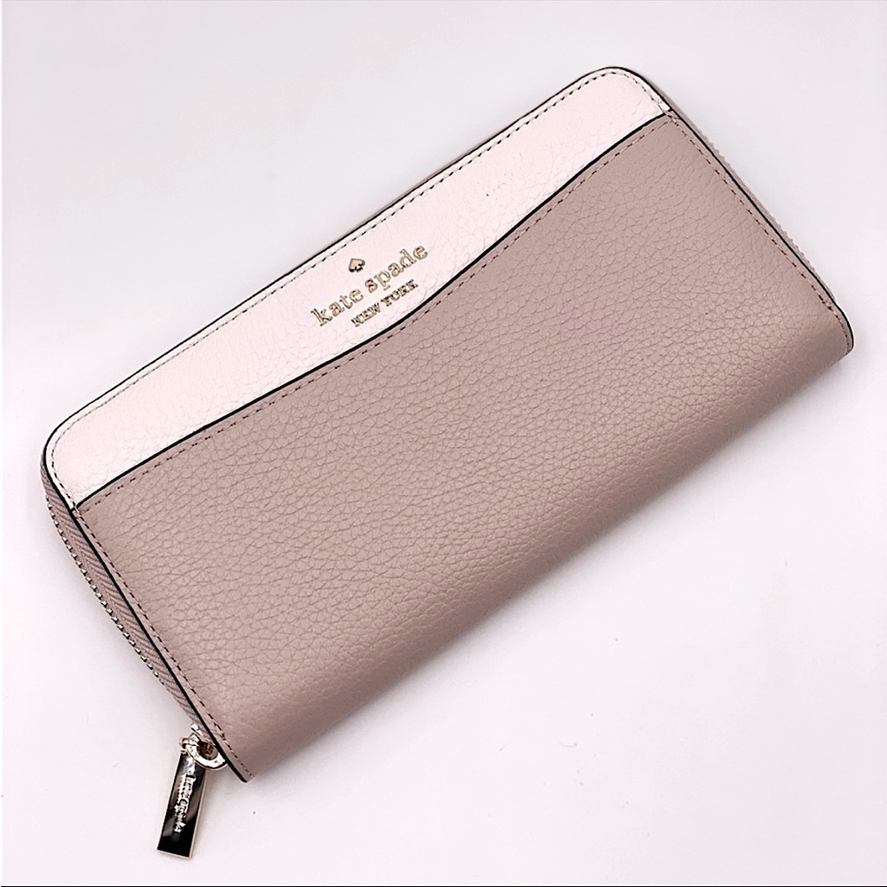 Kate Spade Large Continental Wallet Light Sand
